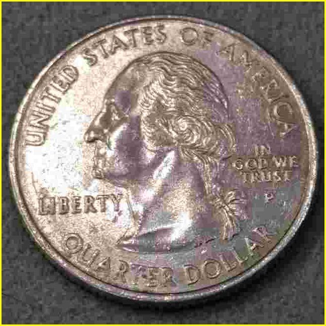 【アメリカ 50州25セント硬貨《オハイオ州》/2002年】クォーターダラーコイン/50州25セント硬貨プログラム/The 50 State Quarters Programの画像4
