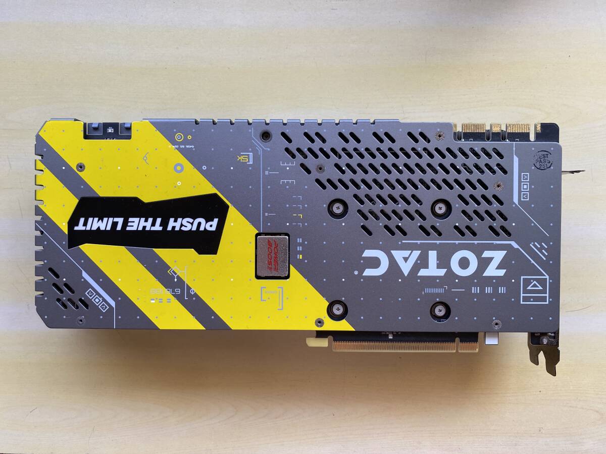 ZOTAC GeForce GTX 1080 AMP Extreme 8GB GDDR5X グラフィックカード 動作確認済_画像2