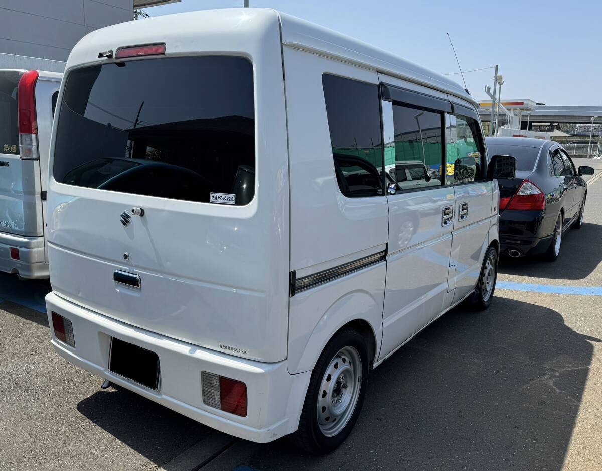 スズキ エブリィ 埼玉発 貨物 黒ナンバー AT 車検6年10/17 の画像2