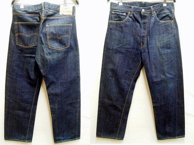 ◇即決[W36]LVC 濃紺 Levi's 66501-0117 旧日本製 501XX ビンテージ復刻 レプリカ LEVI’S VINTAGE CLOTHING デニム パンツ■130_画像1