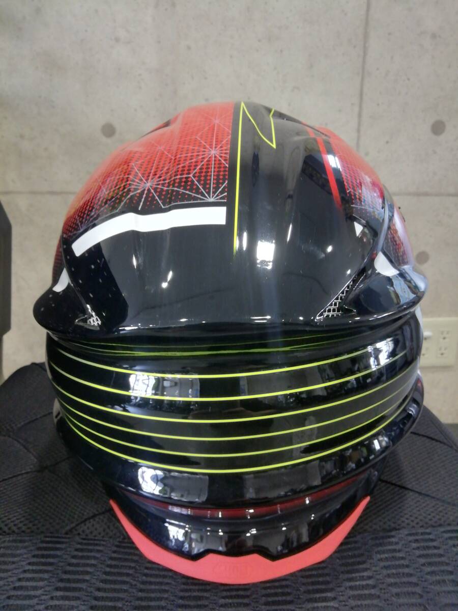 ＸＬサイズ☆SHOEI ショウエイ VFX-WR BLAZON ブラゾン オフロードヘルメット TC-1 (RED/BLACK)☆超美品の画像7