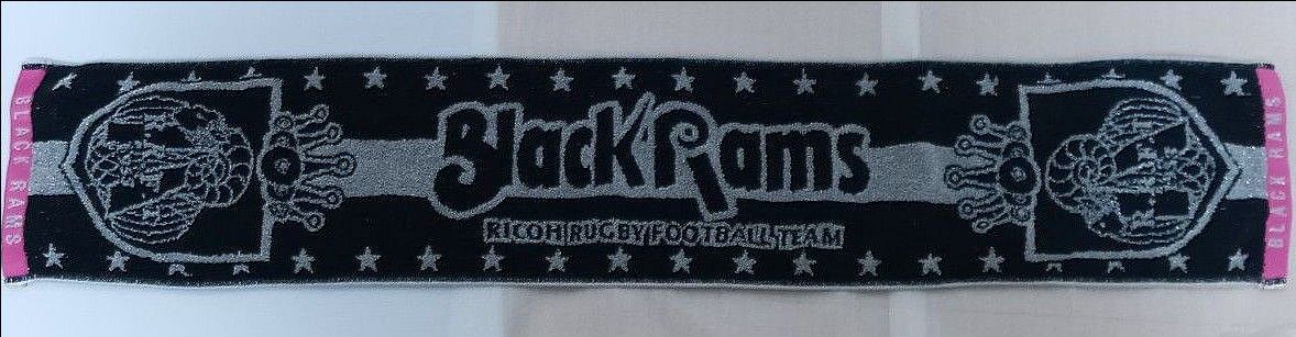 【今治タオル】ブラックラムス フェイスタオル BlackRams 中古 ラグビー
