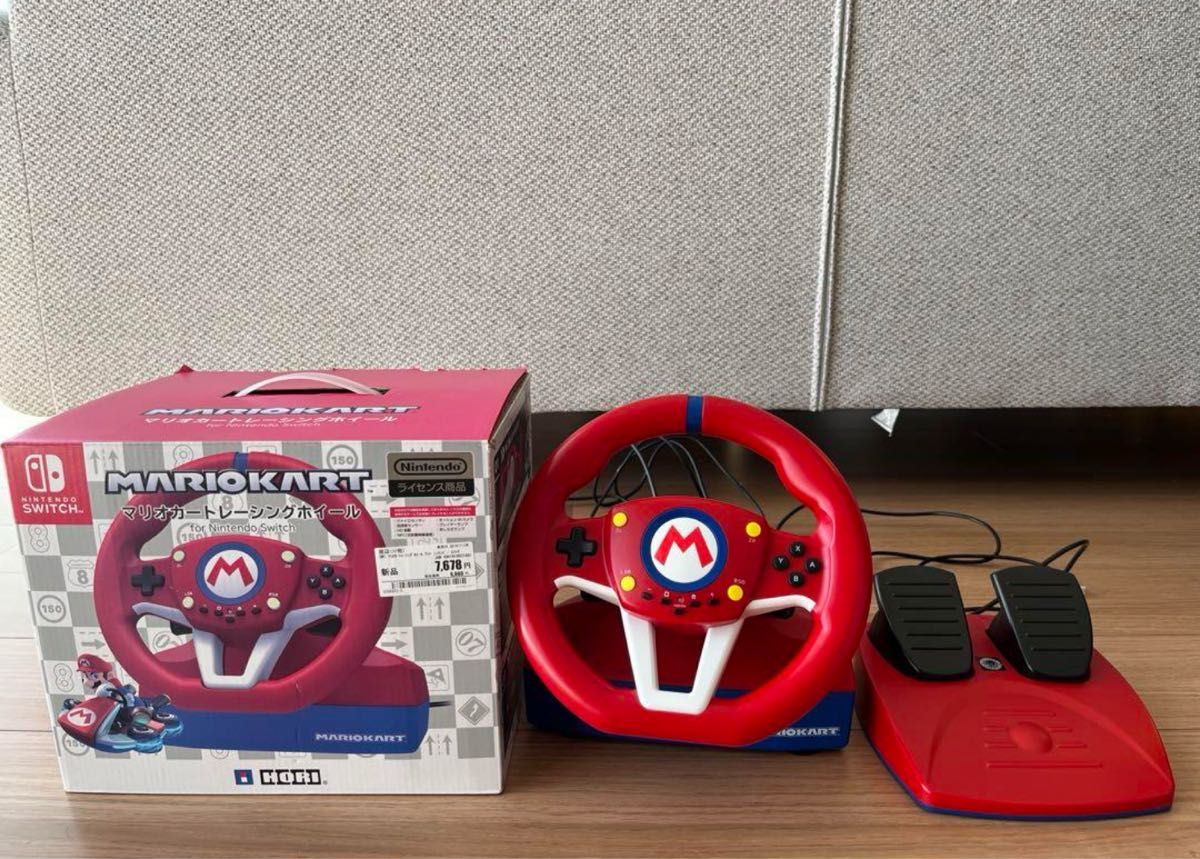 マリオカートレーシングホイール HORI