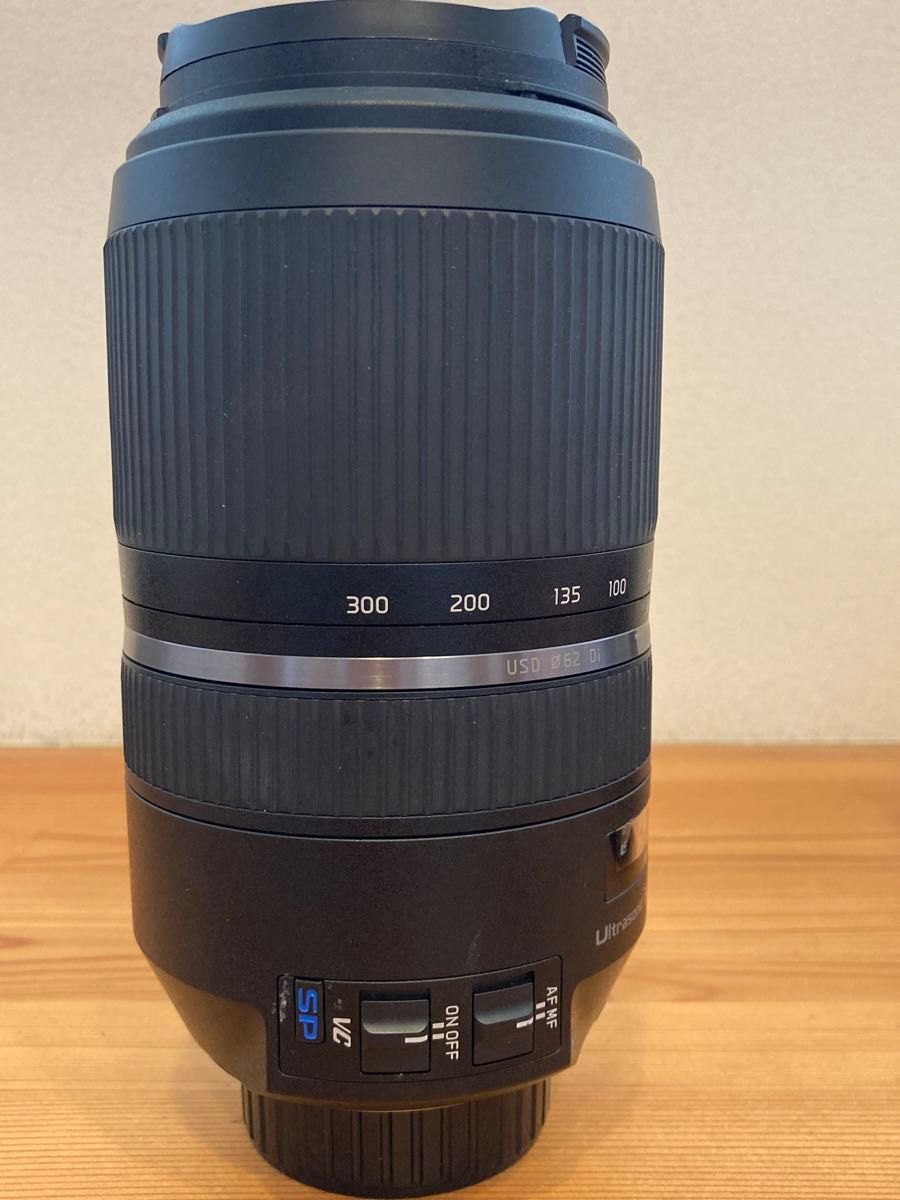 美品 タムロン TAMRON SP 70-300mm F/4-5.6 Di VC USD A030 ニコン用