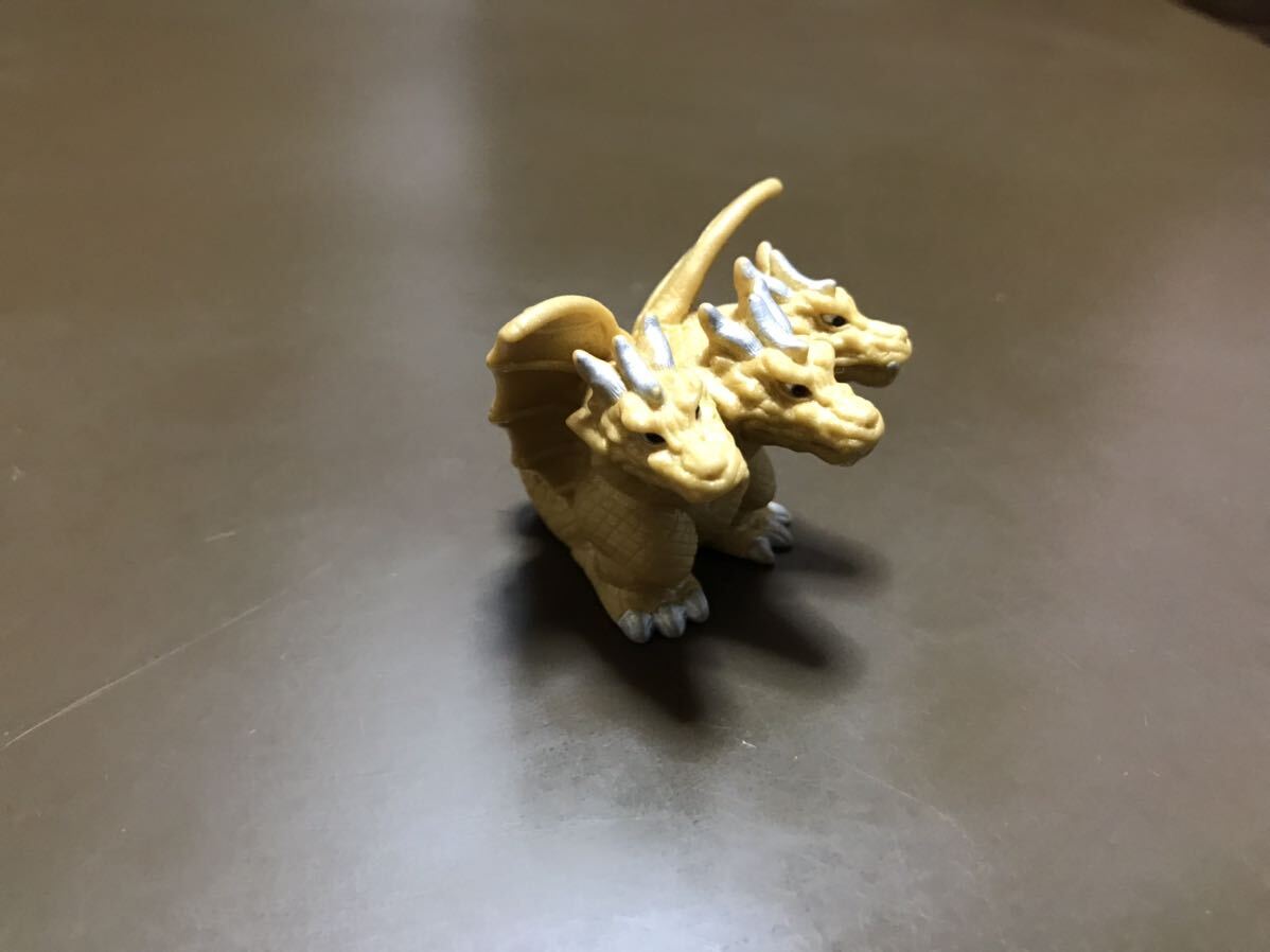 ゴジラ 指人形 キングギドラ　フィギュア バンダイ BANDAI 怪獣 ムービーモンスターシリーズ 貴重　_画像6