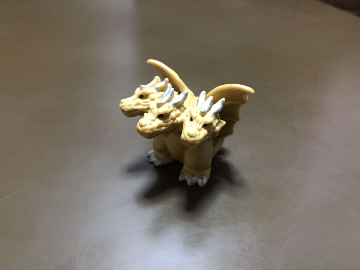 ゴジラ 指人形 キングギドラ　フィギュア バンダイ BANDAI 怪獣 ムービーモンスターシリーズ 貴重　_画像7