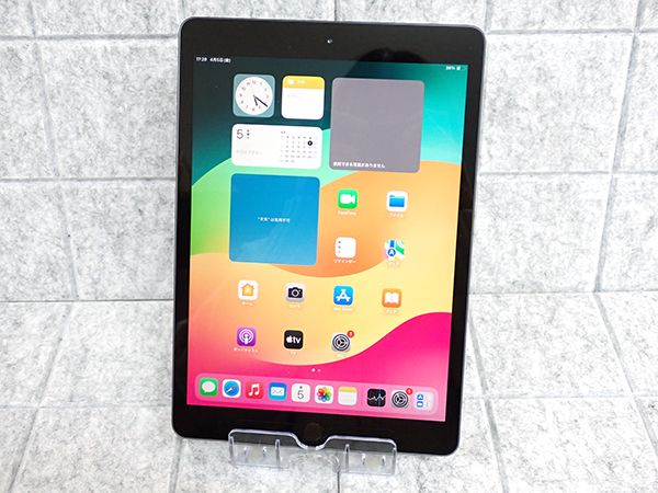 【中古】iPad 10.2インチ 第7世代 Wi-Fi 32GB スペースグレイ MW742J/A 2019年秋モデル 本体 刻印有り(PCA1149-4)の画像1