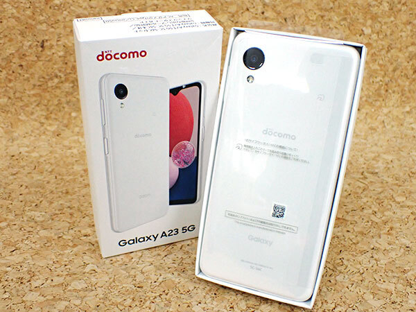 【新品 未使用】SIMフリー docomo Galaxy A23 5G SC-56C ホワイト 白 サムスン Android スマホ 本体 制限〇 一括購入(PDA189-9)の画像1