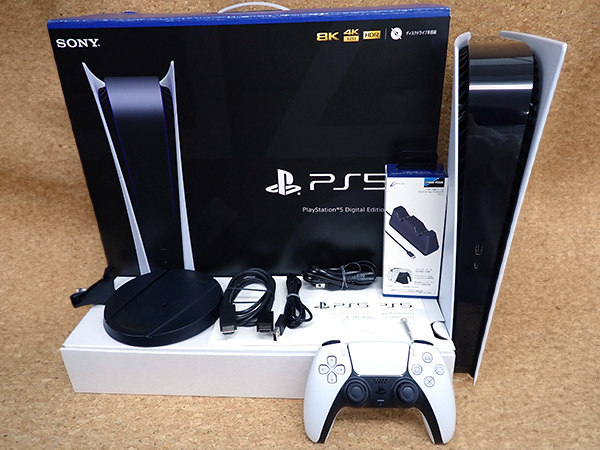 【中古】PlayStation 5 デジタル・エディション CFI-1200B01 本体 PS5 SONY(PDA526-1)の画像1