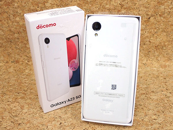 【新品 未使用】SIMフリー docomo Galaxy A23 5G SC-56C ホワイト 白 サムスン Android スマホ 本体 制限〇 一括購入(PDA189-6)の画像1