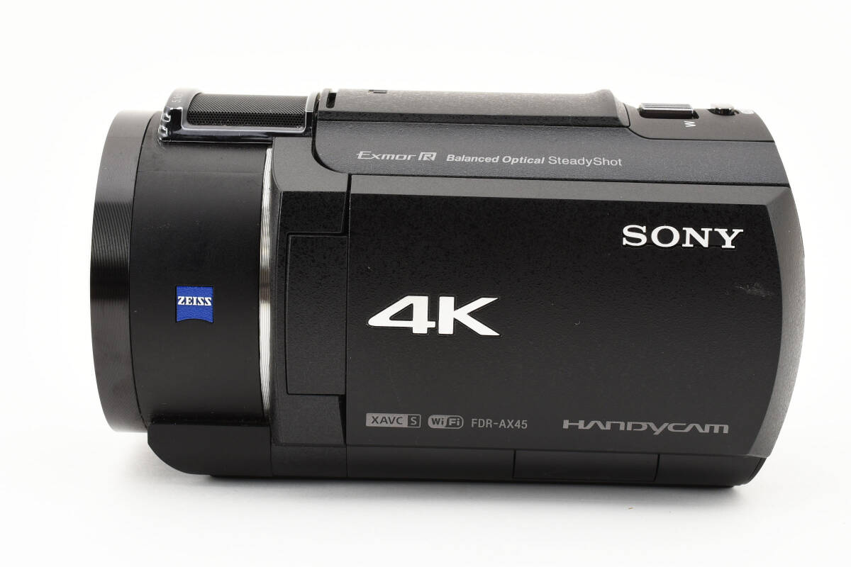★美品★ SONY Handycam FDR-AX45 ソニー ビデオカメラ ＃2497の画像6