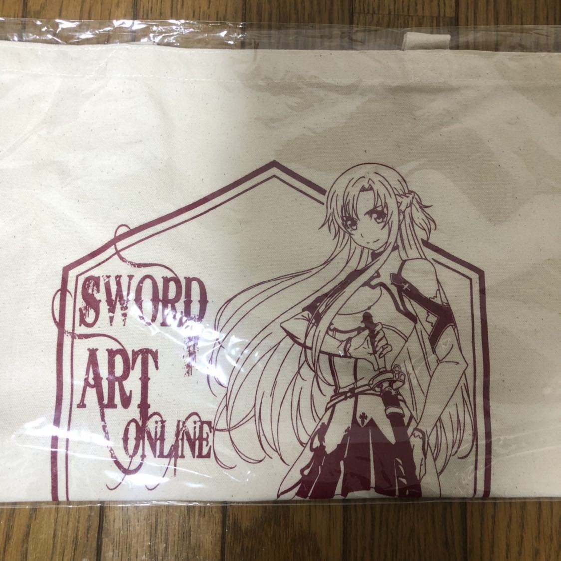 イベント限定品 SAO ソードアート・オンライン エキシビション THE SEED イベント記念商品 アスナ トートバッグ 新品未開封品 エコバッグ_画像1