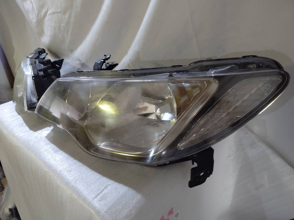 左右 ウス黄ばみ、飛び石、センキズ等使用感有 破損無し FD2 タイプR TypeR シビック ヘッドライト ヘッドランプ HID キセノン P5493 サの画像3