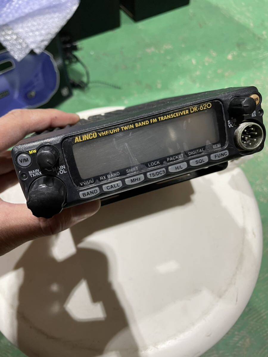 ALINCO アルインコ DR-620 アマチュア無線機トランシーバー ブラケット付 無線機 TRANSCEIVER 現状売り切りの画像3