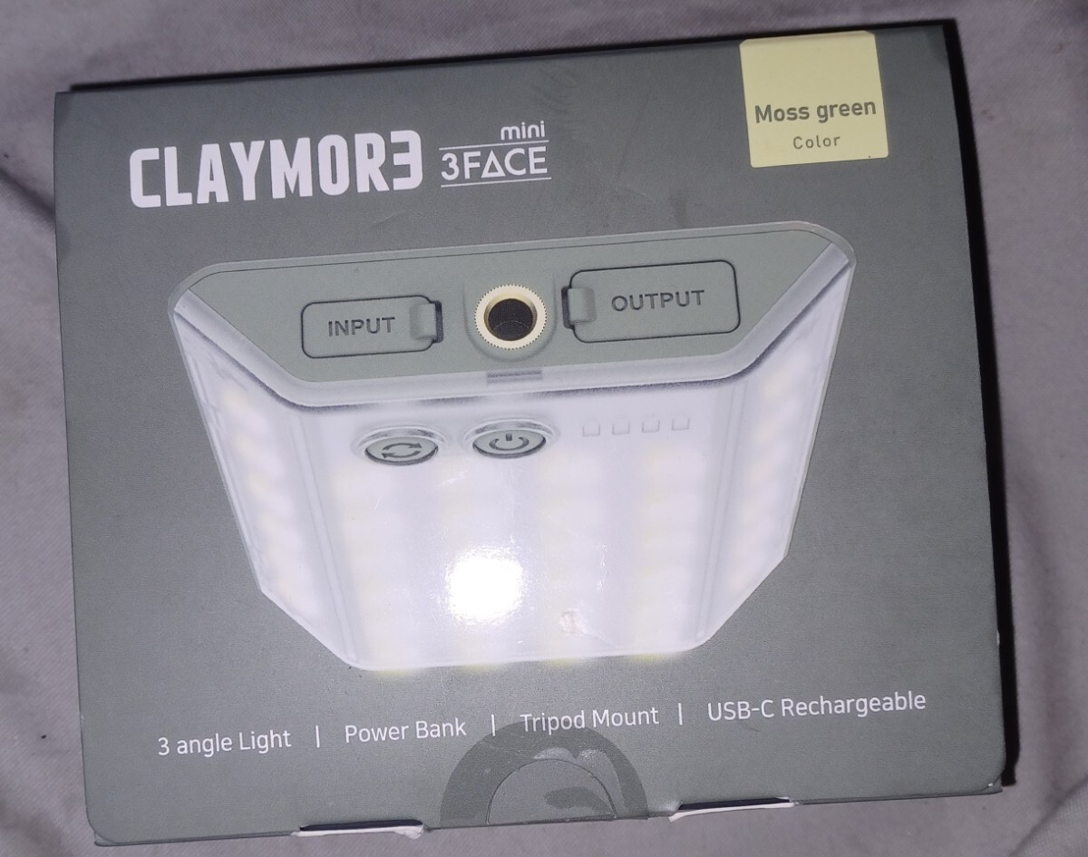 CLAYMOR3　mini　3FACE 　充電式　Color　Moss　green_画像1