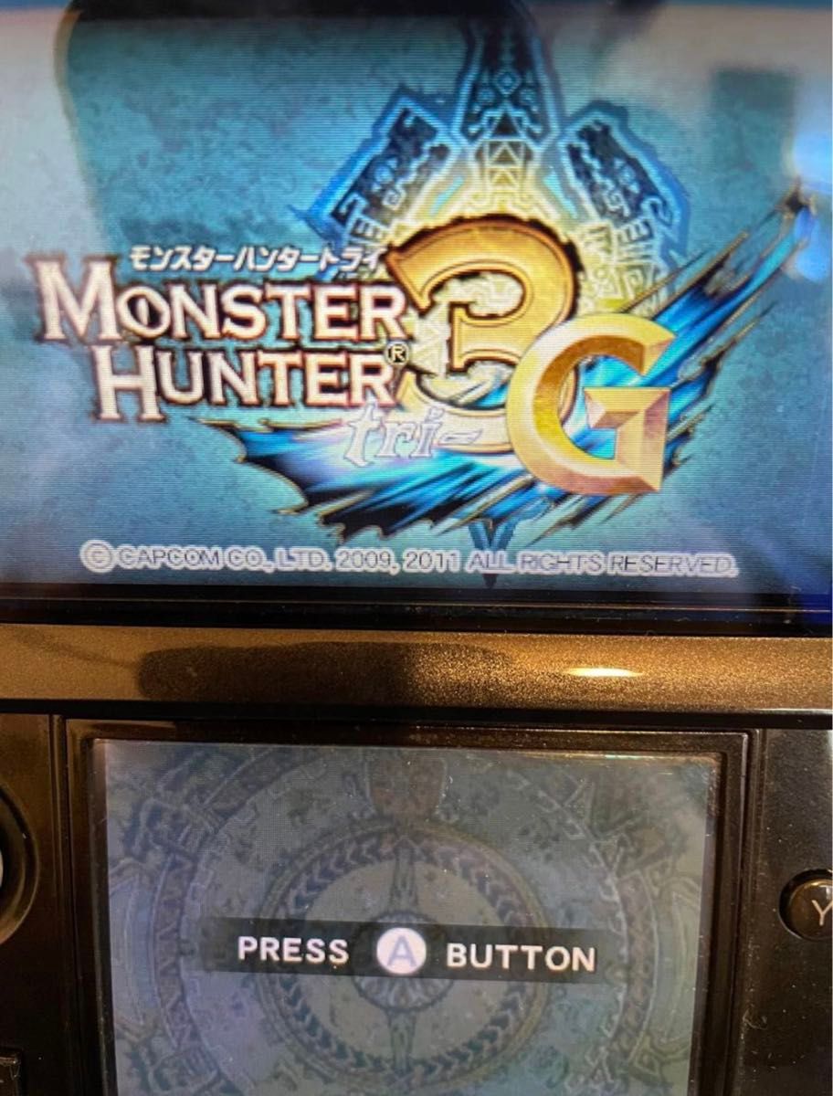 3DS モンスターハンター4本セット クロス　4 4G 3G