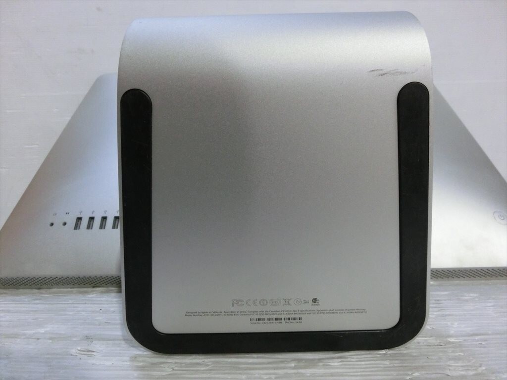 T【S3-35】【140サイズ】Apple iMac21 21インチ Ci5-2.5G/メモリー：4G/HDD：500G/デスクトップパソコン/PC/ジャンク/※傷・汚れ有の画像3