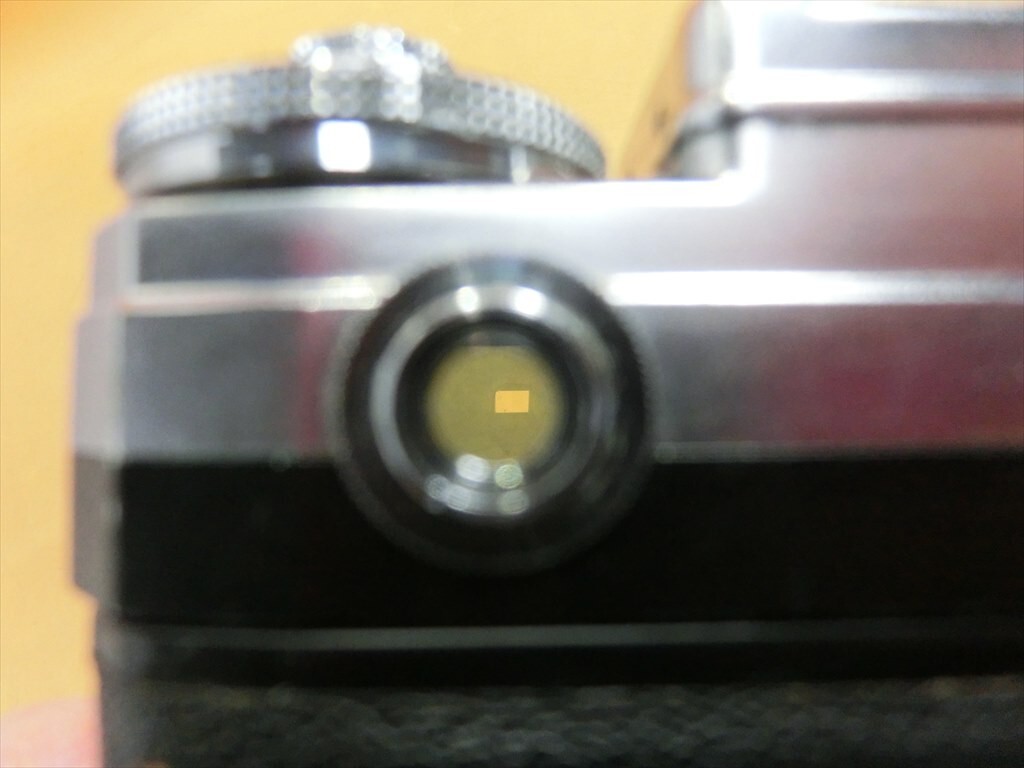 T【ム4-27】【60サイズ】▲Zeiss Ikon ツァイスイコン Contax IIIa カラーダイヤル + 50mm F1.5 フィルムカメラ/※傷汚れ有_画像8