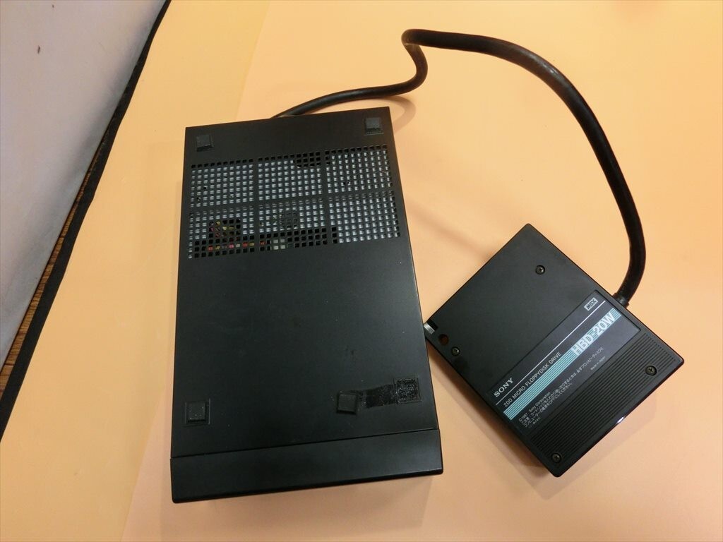 T【ユ4-26】【80サイズ】▲SONY/HBD-20W MSX 3.5インチ マイクロフロッピーディスクドライブ/ジャンク扱い/※傷・汚れ有_画像7