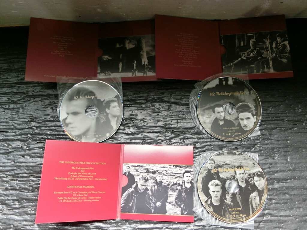 T【Y3-77】【60サイズ】▲U2 「The Unforgettable Fire (焔)」 スーパーデラックスエディション/CD+DVD/洋楽の画像7