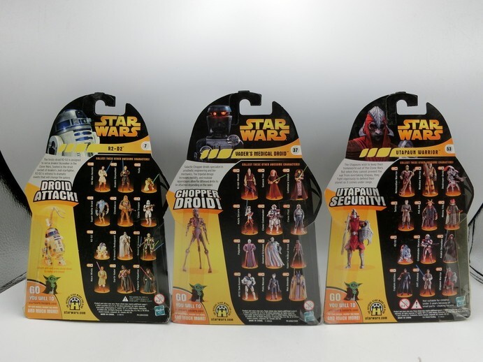 T【ヨ4-19】【100サイズ】未開封/Hasbro ハズブロ star wars スターウォーズ フィギュア 10点セット/※パッケージ傷み有の画像5