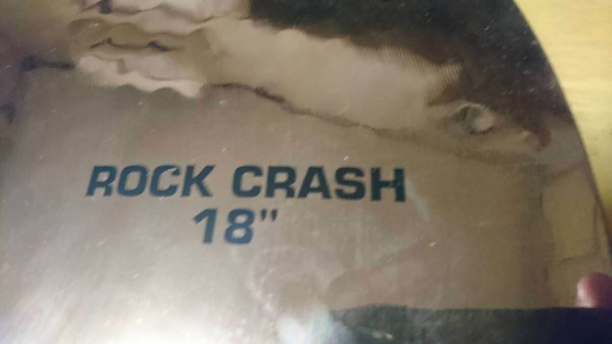 PAISTE ALPHA ROCK CRASH 18" ロック クラッシュ シンバル 18インチの画像2