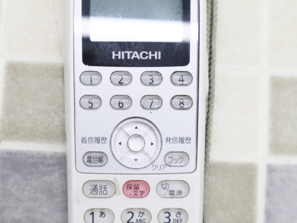 ∽ 現状販売｜デジタルコードレス ビジネスフォン 子機｜HITACHI 日立 ET-8iE-DCLS ｜integral-E 動作未確認 電池カバー欠品 ■O1109の画像3