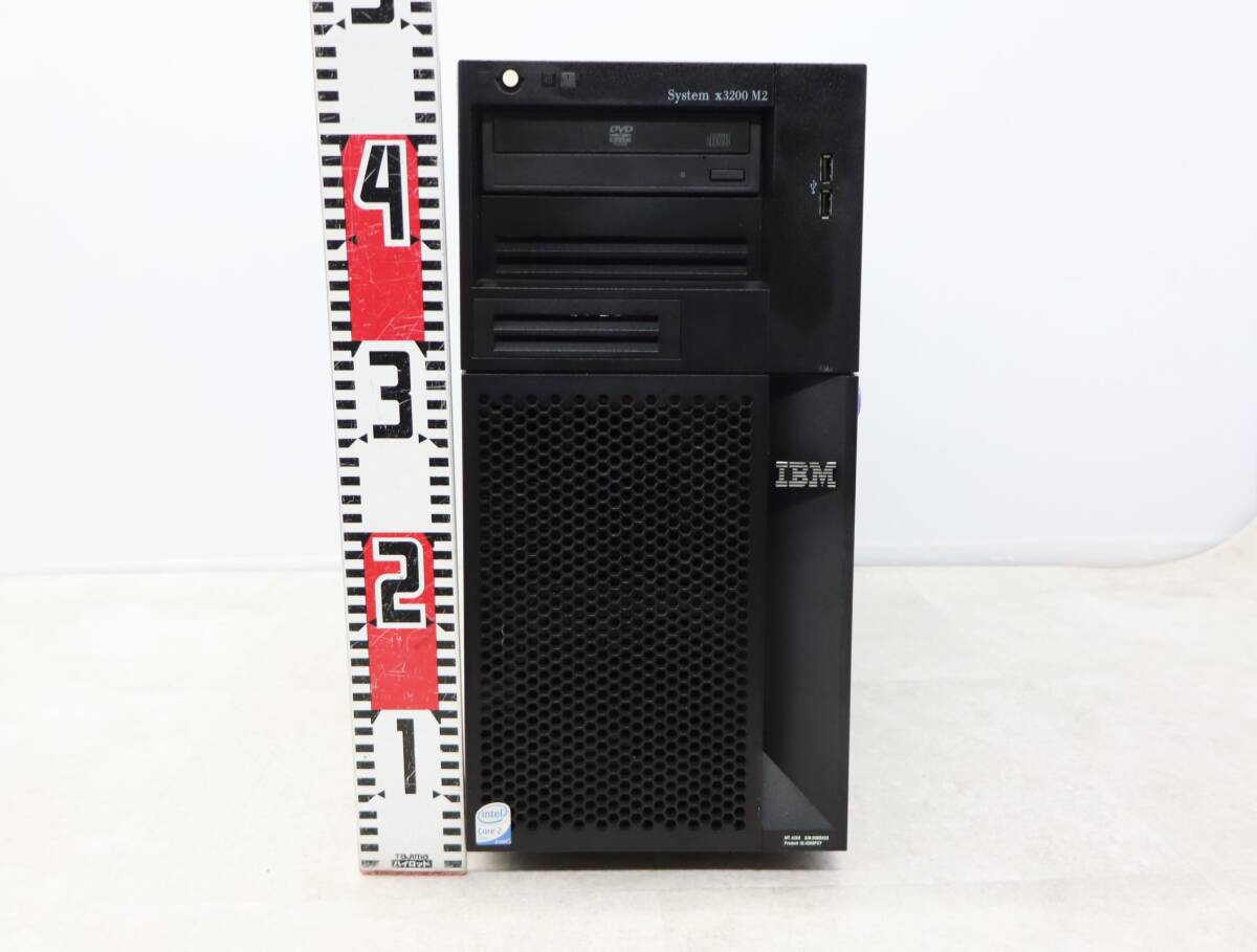 ▽BIOS起動OK ｜PC サーバー パソコン｜IBM System x3200 M3 Core2Duo メモリ2G HDDなし｜ ジャンクPC■O8814_画像1