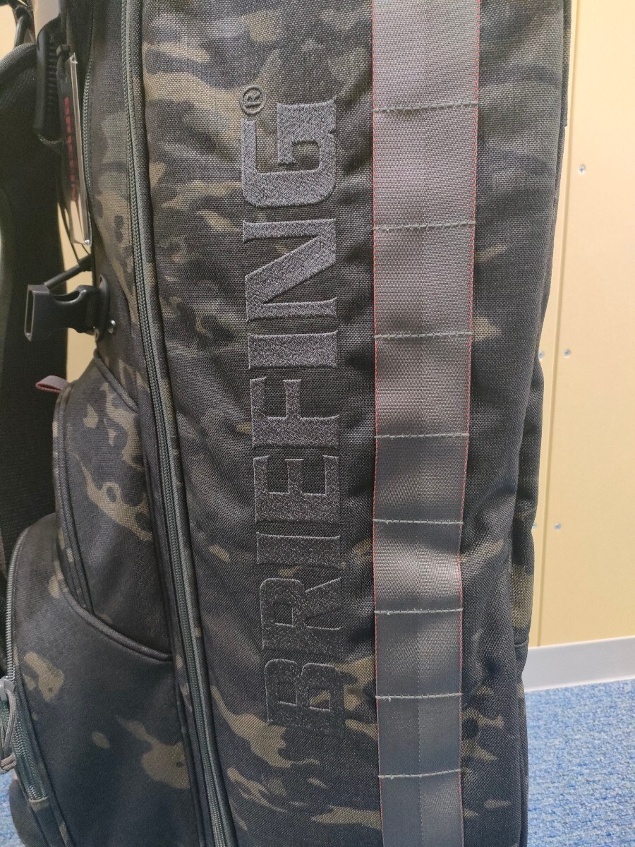 ★新品：未使用★BRIEFING ブリーフィング ゴルフ キャディバッグ CR-4 #03★マルチカモブラック MULTICAM BLACK★BRG231D08の画像5