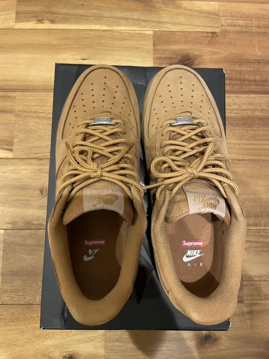 Supreme Nike Air Force 1 Low Flax Wheat シュプリーム ナイキ エアフォース 1 ロー フラックス ウィートの画像7