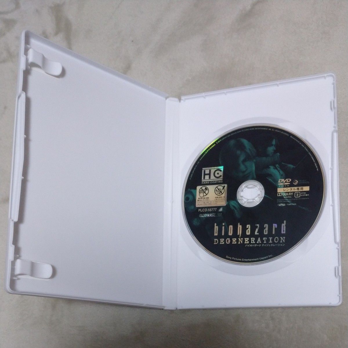 DVD バイオハザード ディジェネレーション + ダムネーション 2枚セット レンタル専用 トールケース付き