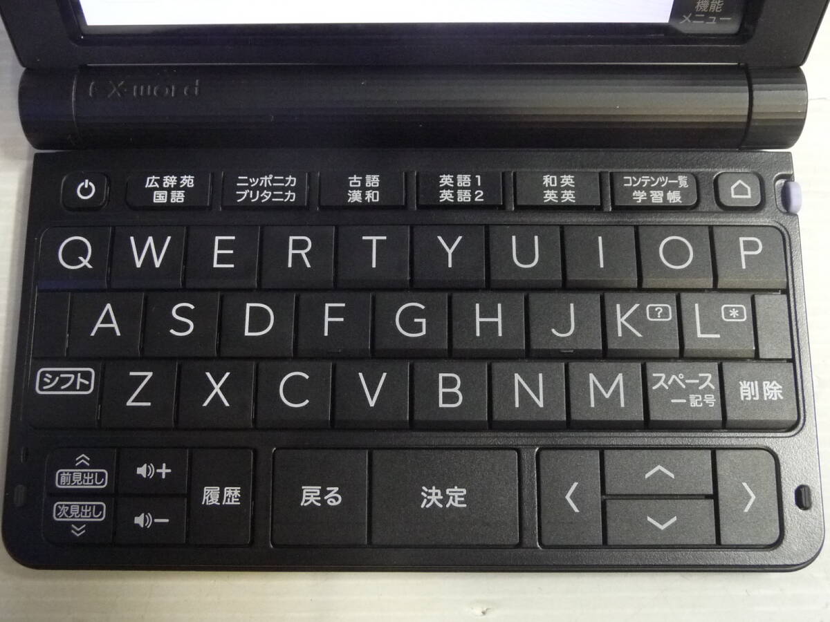 美品 CASIO カシオ 電子辞書 EX-Word XD-SX4800 ブラック 高校生 美品 CASIO カシオ 電子辞書 EX-Word XD-SX4800 ブラック 高校生