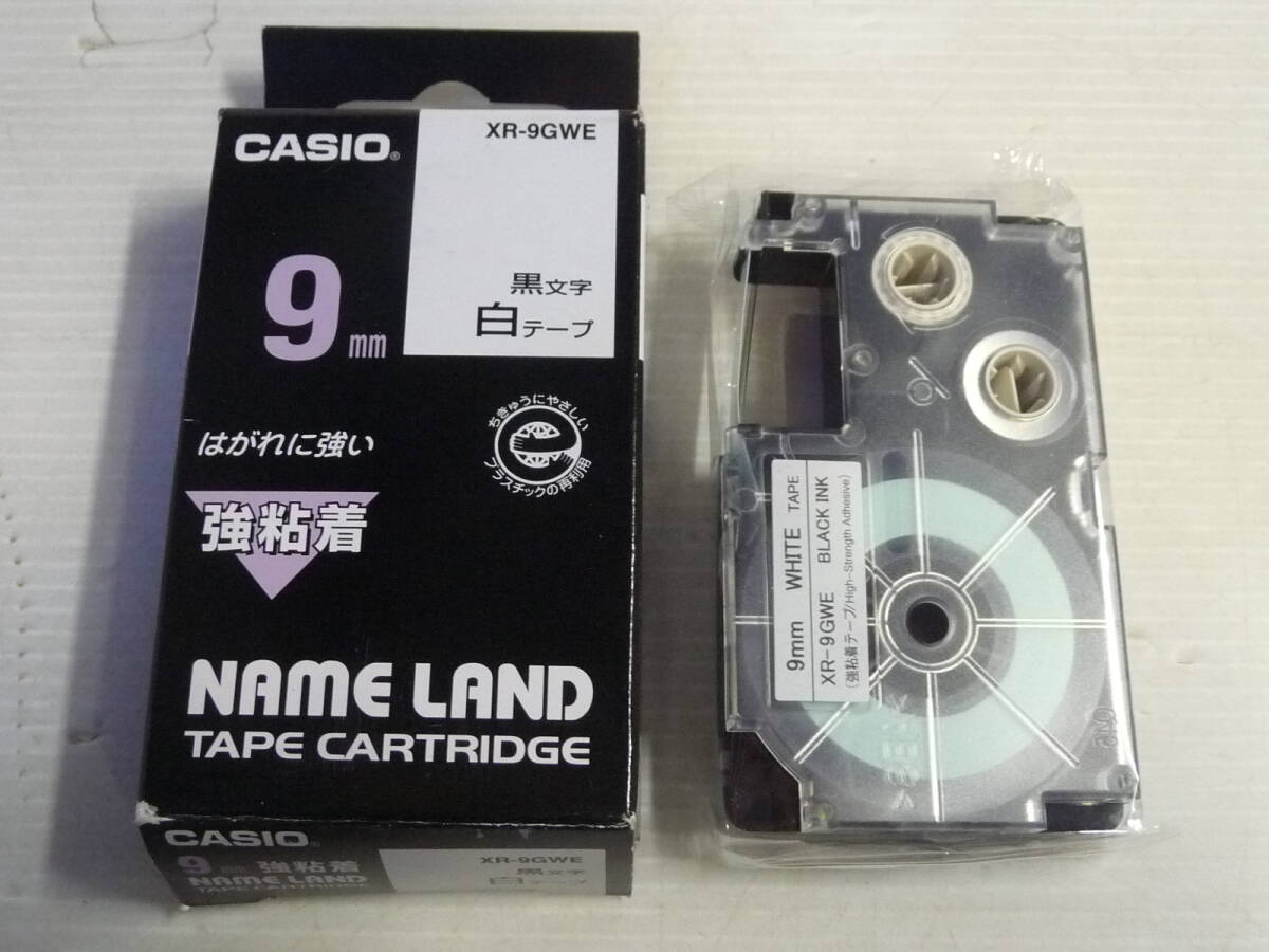 美品 CASIO カシオ NAME LAND ネームランド ラベルライター KL-P30 テープ付き_画像5