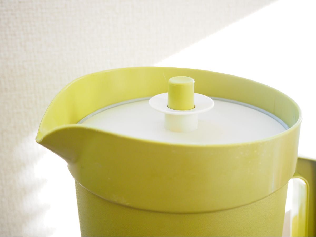 OLD TUPPERWARE レトロ タッパーウェア ピッチャー 水差し 昭和 ビンテージ ジャンク