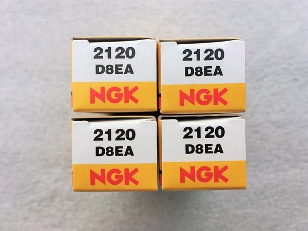 NGK プラグ D8EA 4本セット CB250T CB250N CB400T CB400N ホーク バブ スーパーホーク ヨンフォア 他 格安 送料無料 メンテナンスや予備にの画像3