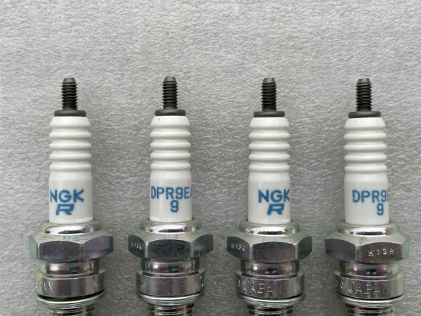 NGK プラグ DPR9EA-9 4本セット ゼファー400 Z550GP GPZ550 DR250S DR350 DR600 DR800S ジェベル250 他 格安 送料込 メンテナンスや予備にの画像9