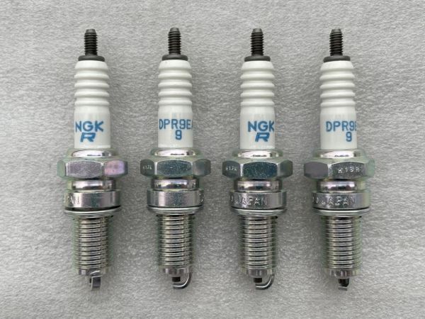 NGK プラグ DPR9EA-9 4本セット ゼファー400 Z550GP GPZ550 DR250S DR350 DR600 DR800S ジェベル250 他 格安 送料込 メンテナンスや予備にの画像2