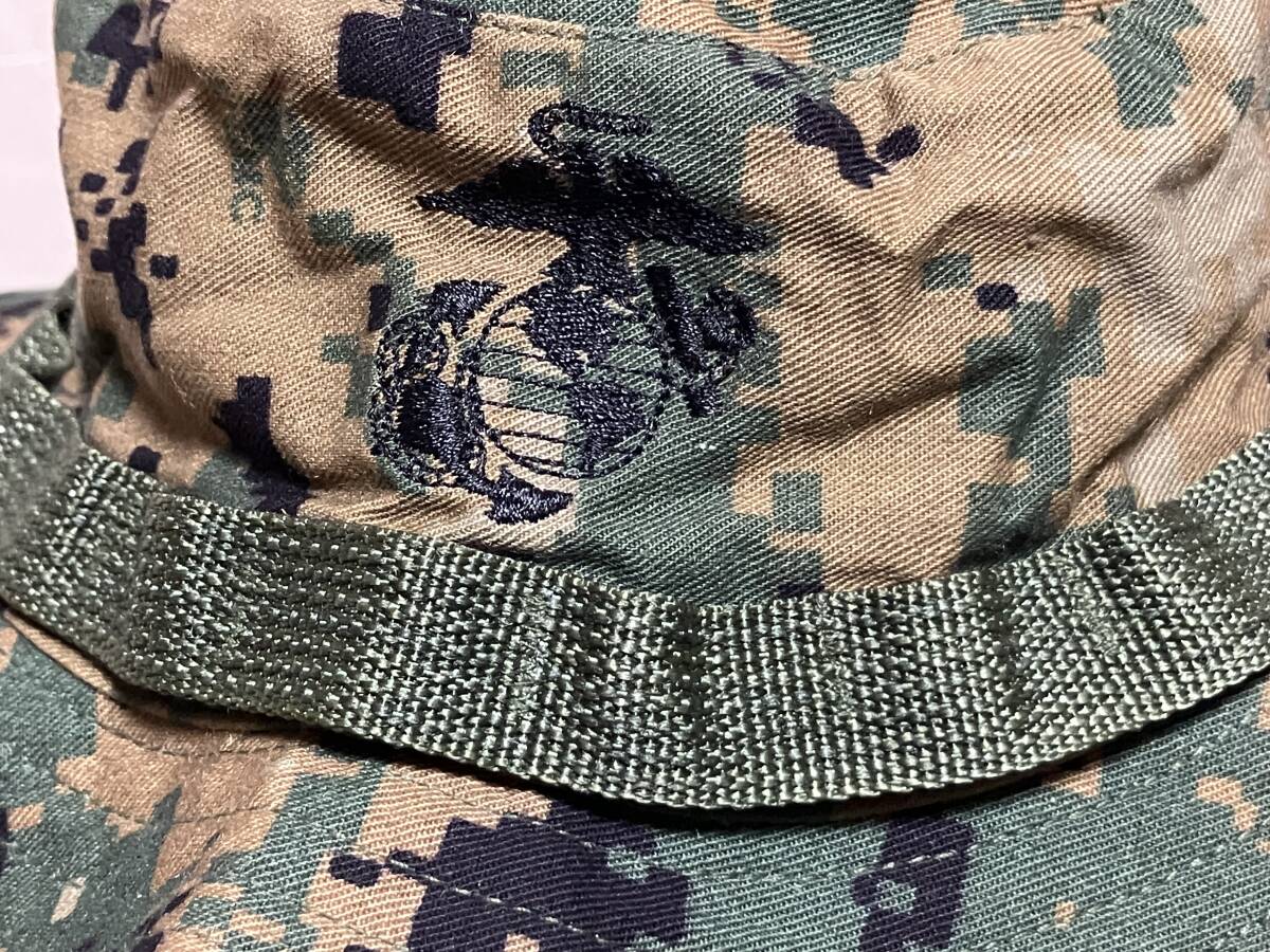 米軍実物 新品未使用 USMC ブーニーハット MEDIUM ウッドランドマーパット WOODLAND MARPAT HAT アメリカ海兵隊 カモフラージュ 迷彩の画像3