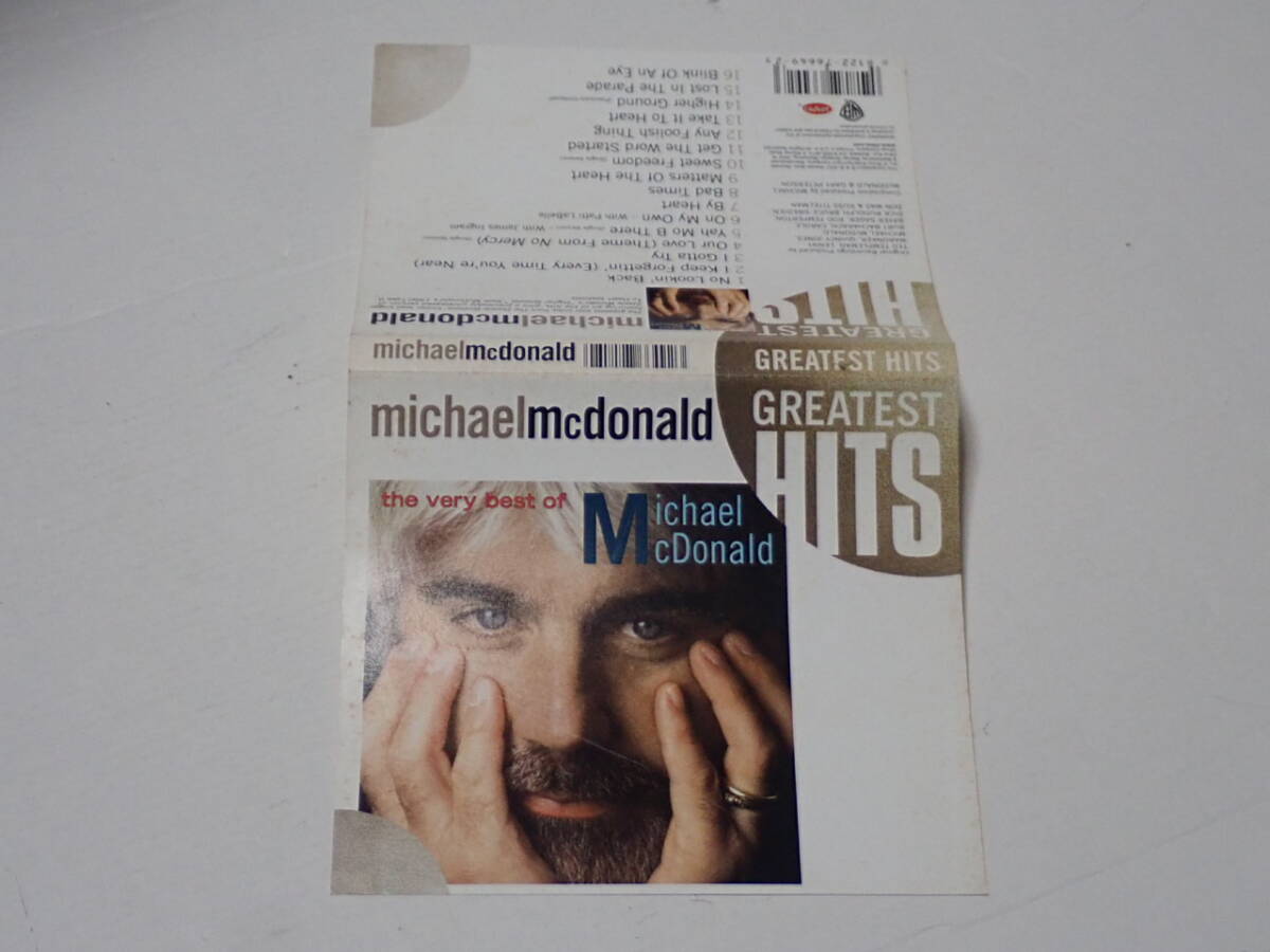 ★マイケル・マクドナルド★The Very Best Of Michael McDonald★輸入盤★_画像3