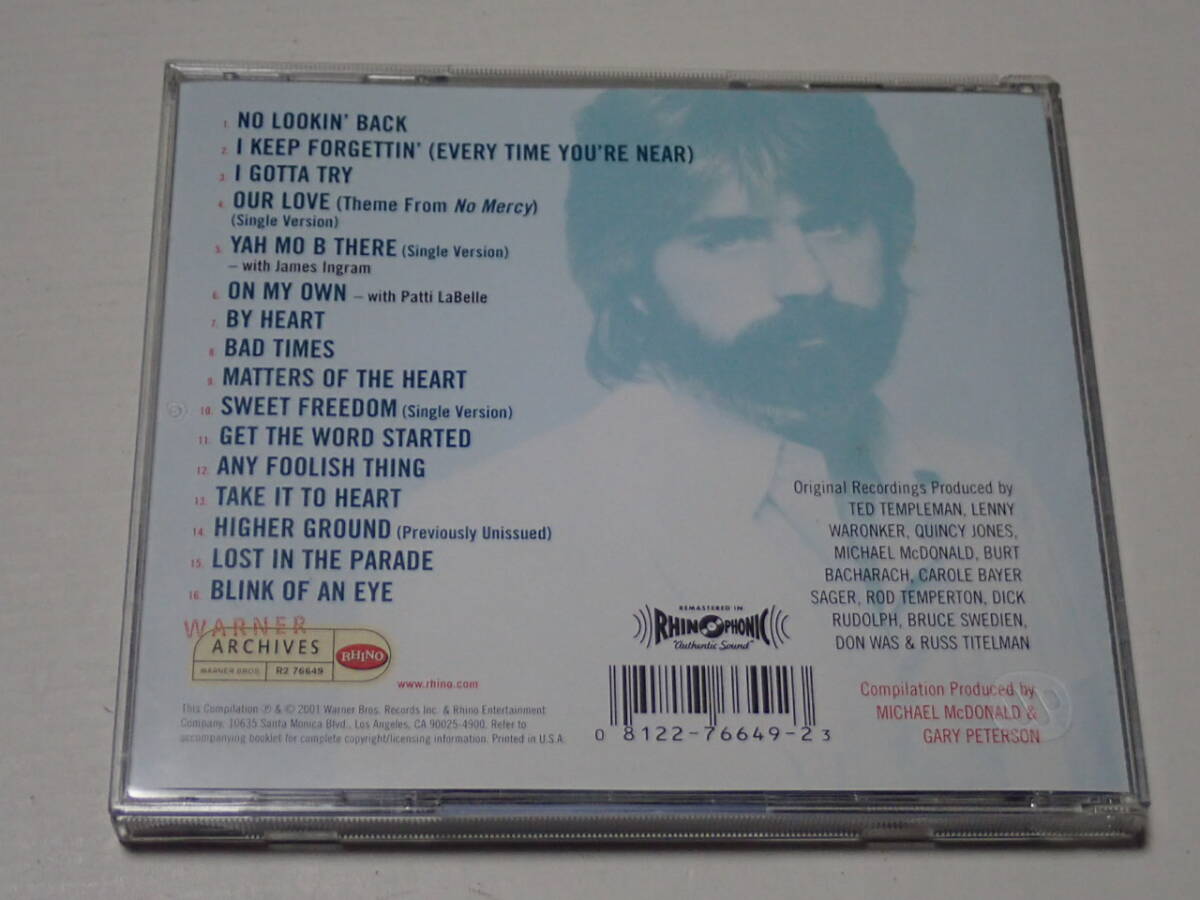 ★マイケル・マクドナルド★The Very Best Of Michael McDonald★輸入盤★_画像5