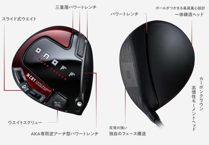 新品★ダイワ★オノフ ドライバー アカ★ONOFF DRIVER AKA★赤★2024★10.5°★R★SMOOTH KICK MP-524D★日本正規品の画像4