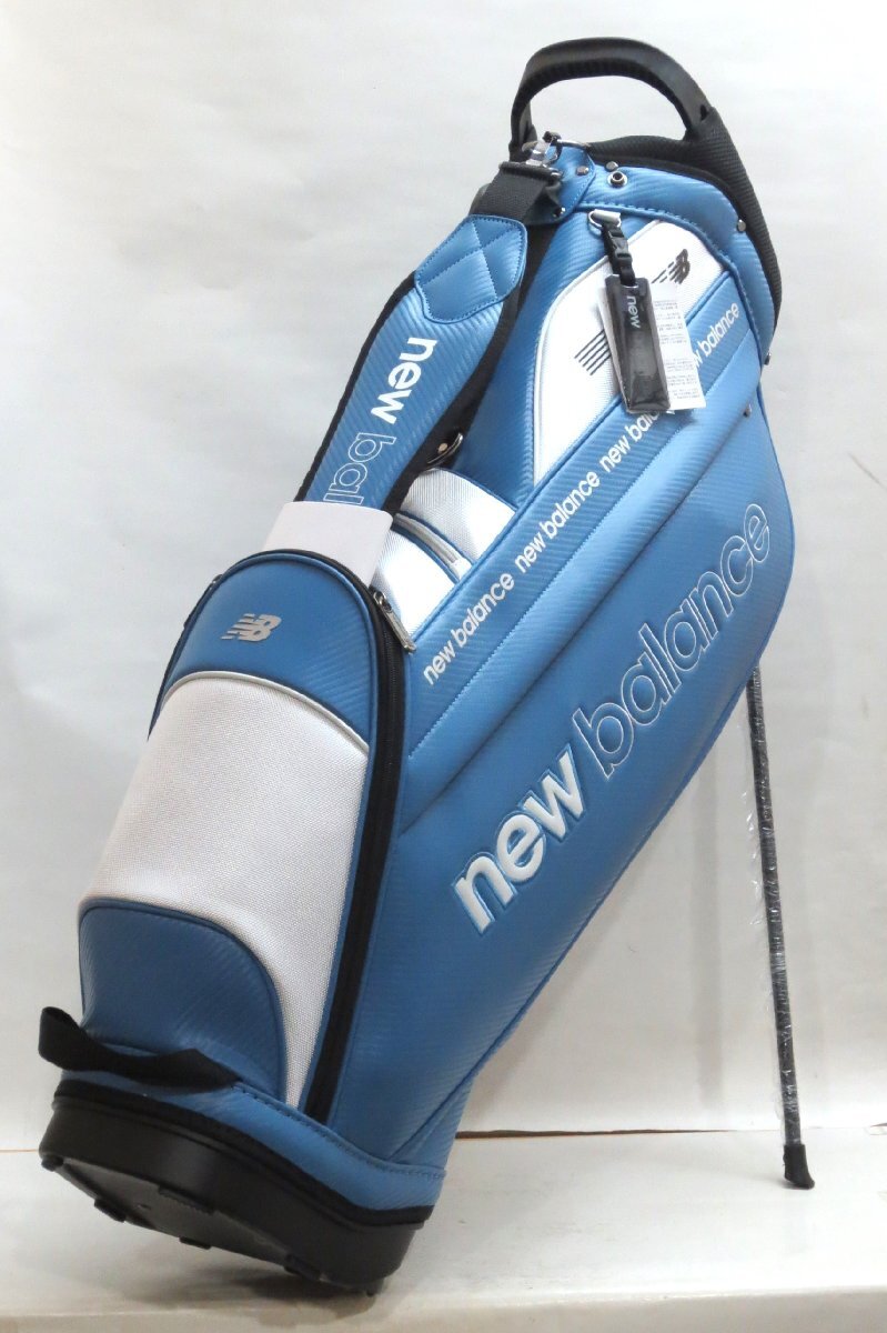 レビュー高評価の商品!の商品をすべて 新品★ニューバランス★new balance★012-4980001 スタンド キャディバッグ★2024★9型 2.8kg★【112】ブルー その他