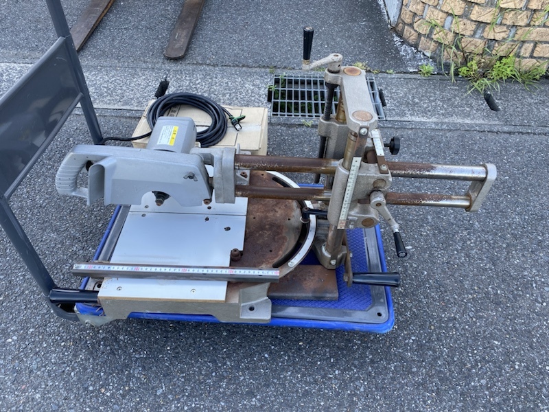 △TY234 千葉引取 ラジアルカッター 格天井・組子加工機 松井 △TY234 千葉引取 ラジアルカッター 格天井・組子加工機 松井