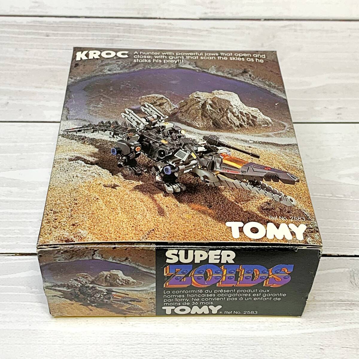 海外版 旧ゾイド /メカ生体ゾイド/ バリゲーター EU版 未組立 /SUPER ZOIDS KROC /トミー TOMY_画像8