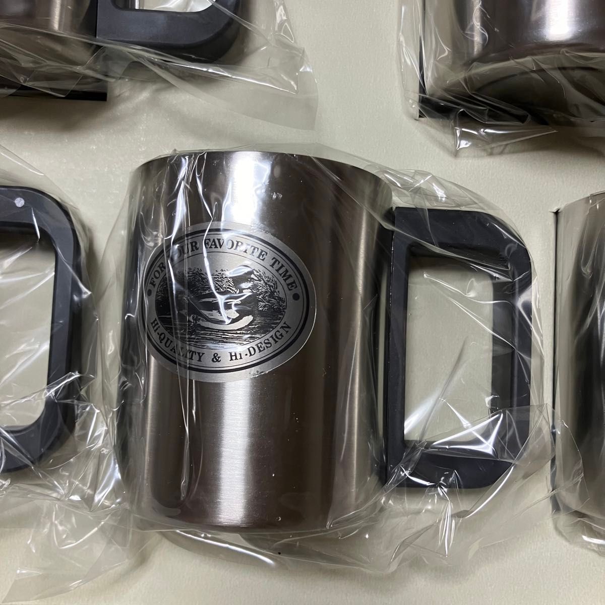 URBAN-DECO Beer Mug 5pcs.  ステンレス マグカップ 二重構造