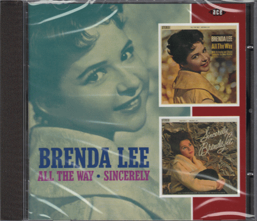 【新品/輸入盤CD】BRENDA LEE/All The Way & Sincerely_画像1