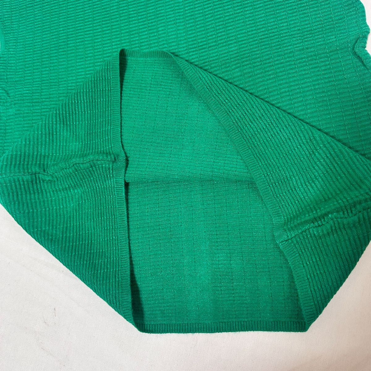 ニット セーター 半袖 サマーニット カットソー プルオーバー 無地 シンプル レトロ カジュアル きれいめ 上品