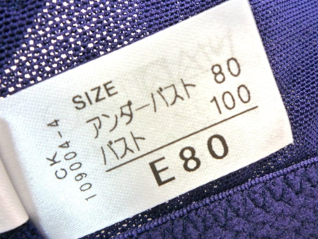 参考19360円 シャンデール シャイニー 高級補正下着 夏ブラジャー サファイアブルー E80 涼快適 吸汗速乾性 新品_21(検マルコ ルネローラン_画像10