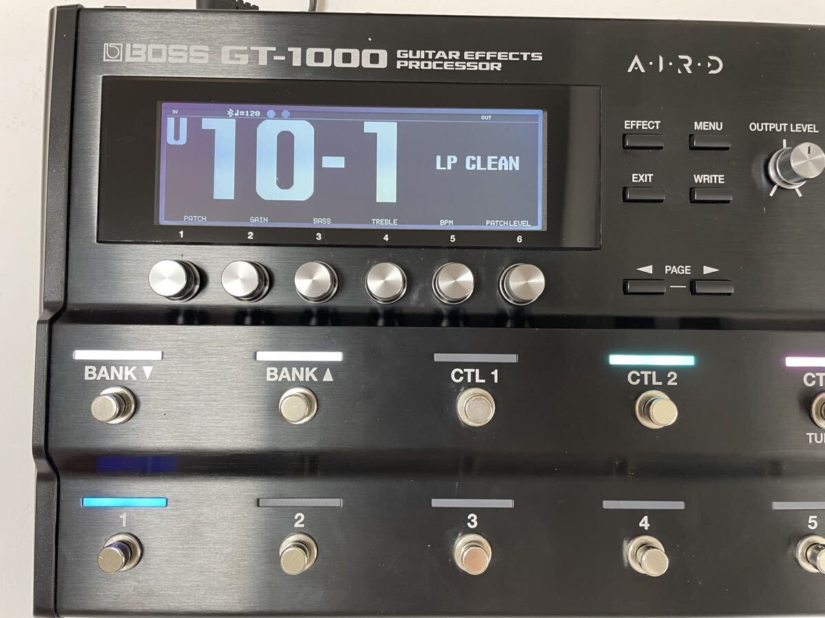 【美品&完動品】BOSS GT-1000 ギターマルチエフェクターの画像3