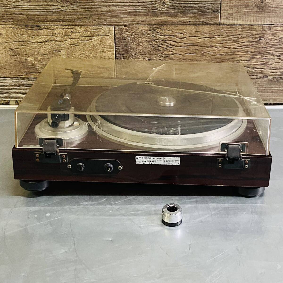 PIONEER PL-505 RECORD PLAYER Turntable Audio パイオニア レコード プレイヤー ターンテーブル現状品ジャンク品の画像5